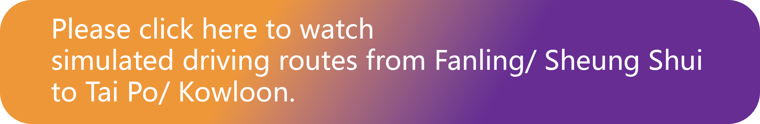 Simulated driving routes (English)